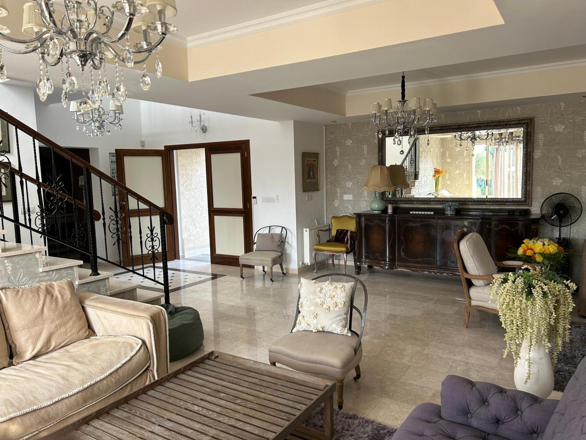 Seaview 6 Bedroom Villa & Private Pool 레메소스 외부 사진