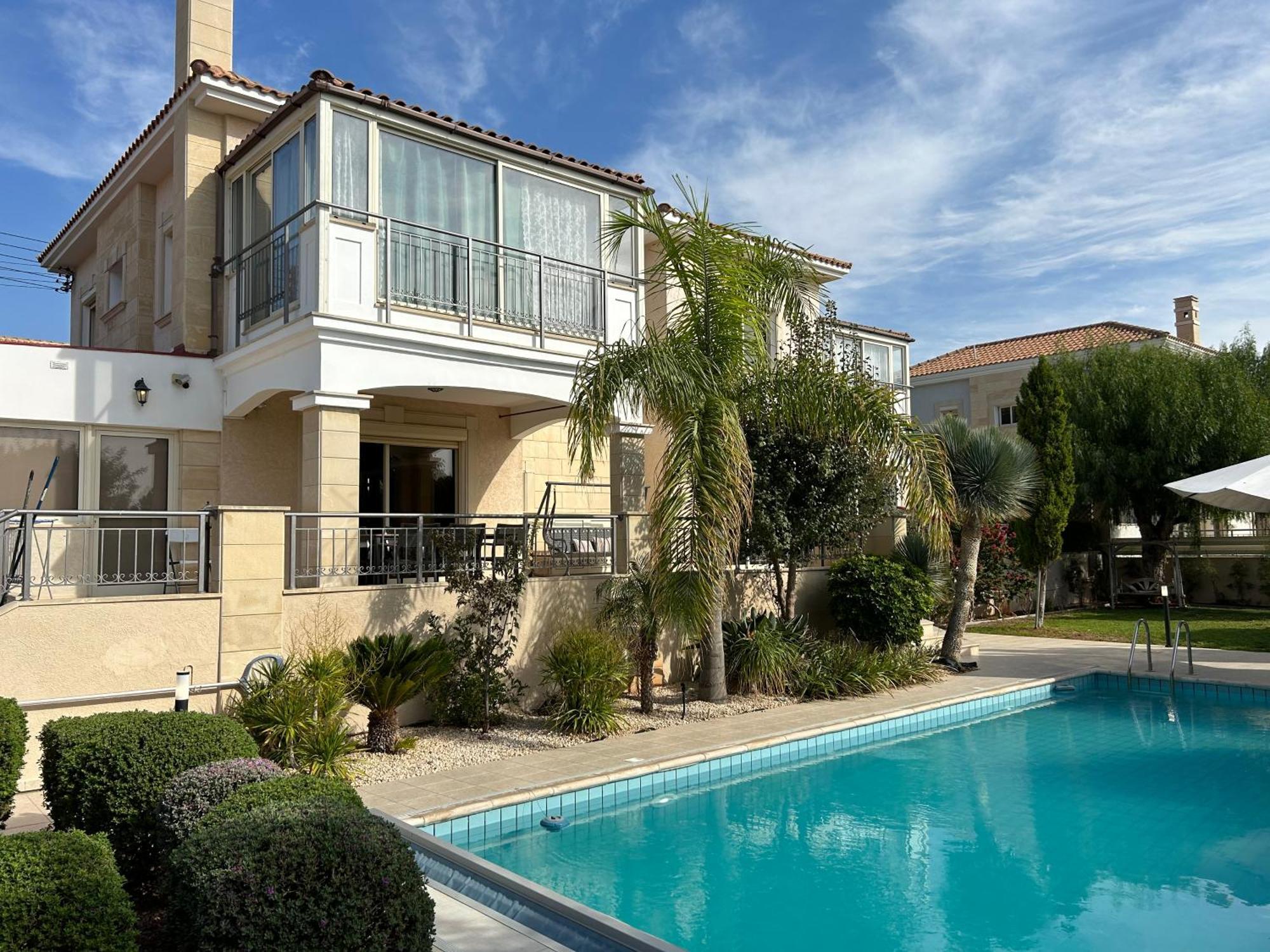 Seaview 6 Bedroom Villa & Private Pool 레메소스 외부 사진